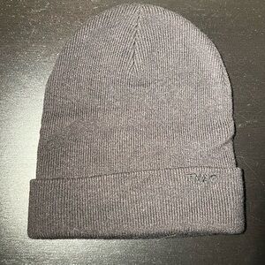 TNA Grey Knit Beanie – Minimalist Style